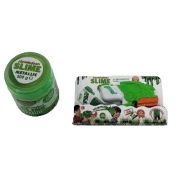 ZURU Mini Brands Lot 2 Nickelodeon Slim Hyper‎ Blaster Metallic Slim - Picture 1 of 5